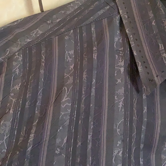 Long sleeve black pattern J Campbell shirt - Picture 3 of 5